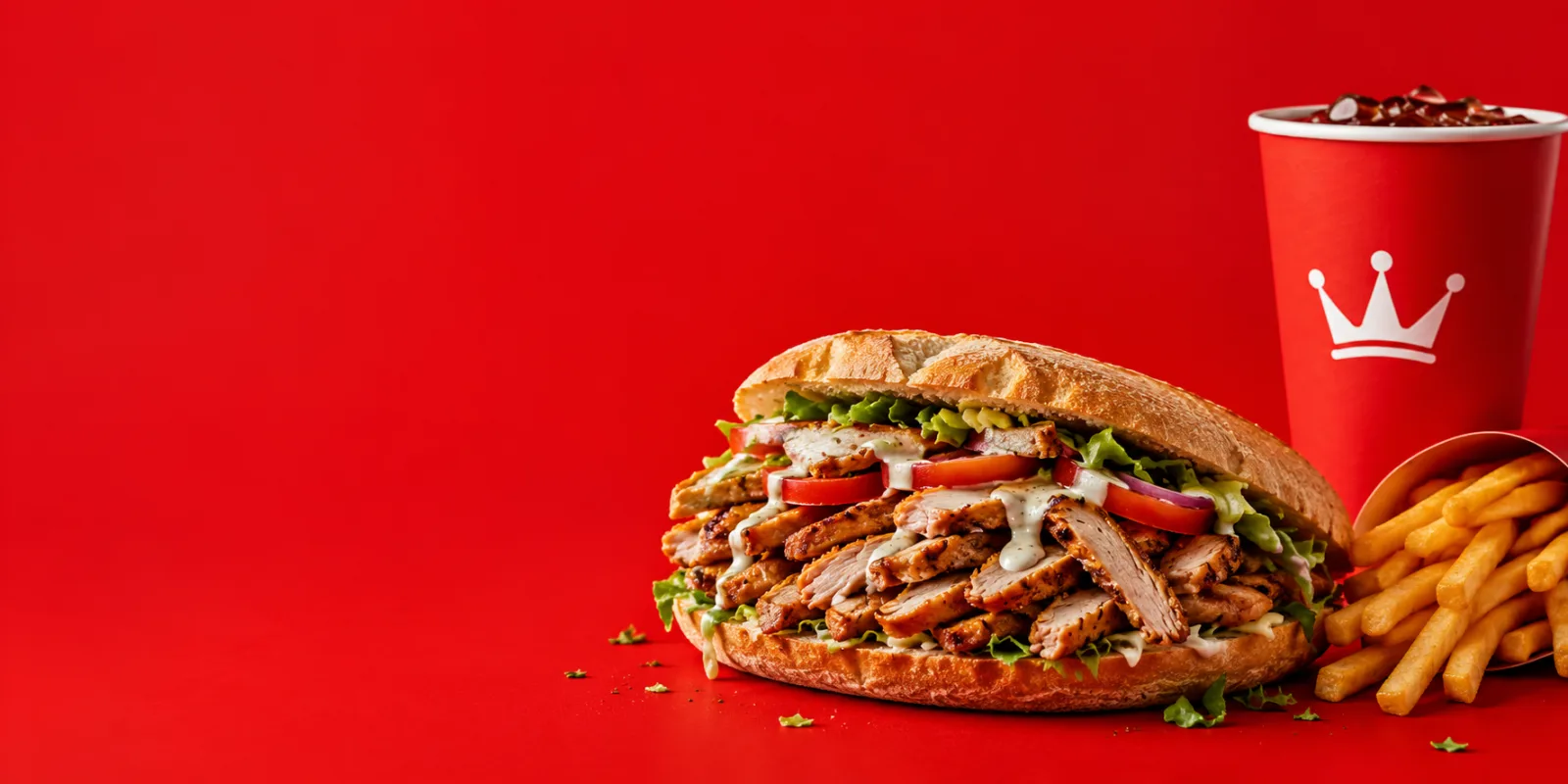 Ekmek arası tavuk döner